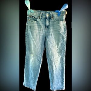 J. Crew Light Blue classic straight Ankle Jeans